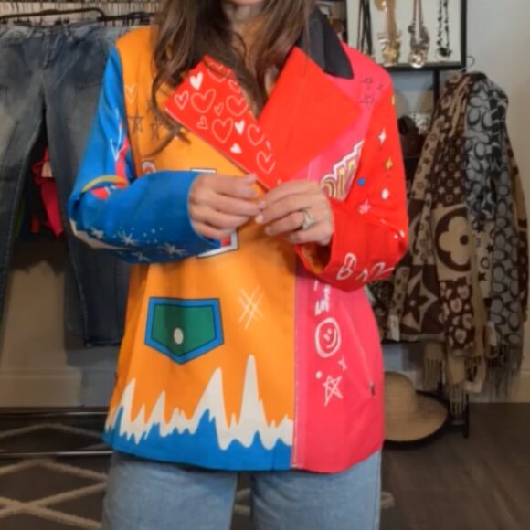 ShopEvelynne Multicolor Jacket - Picture 1 of 5